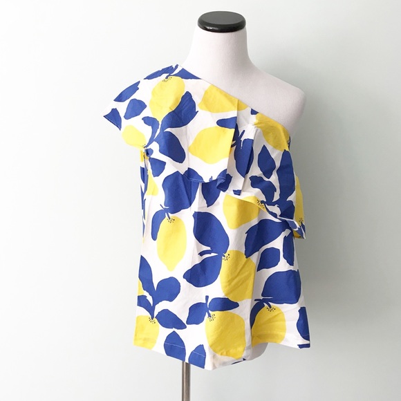 LOFT Tops - NWT Ann Taylor LOFT Lemonade one shoulder Top